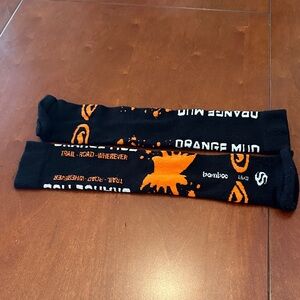 Orange Mud Arm Warmers Large